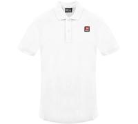 Diesel Small Patch Logo Off Bright White Polo Shirt - XXL