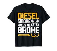 Diesel Smoke Makes Me Broke T-Shirt