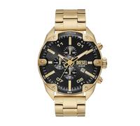 Diesel Spiked Watch for Men, Quartz Chronograph Movement with Stainless Steel Strap