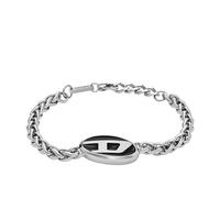 Diesel Stainless Steel Bracelet for Men, One Size, Stainless Steel, no gemstone