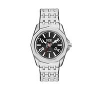 Diesel Stinger Men's 44MM Silver-Tone Stainless Steel Watch, DZ2245