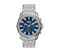 Diesel Stinger Men's 46MM Silver-Tone Stainless Steel Watch, DZ4706