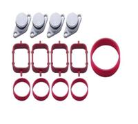 Diesel Swirl Flap Blanks Bungs Intake Gaskets Kit Compatible with E87 E46 E90/91/92 E39 E60/61 E38 E65 E83 E53 E70 M47 M57 Engine Valve Rocker Cover with Gasket