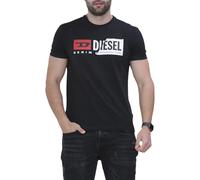 Diesel T-Diego-Cuty Logo Mens T Shirt Pullover Summer Cotton Top Sportswear Tee