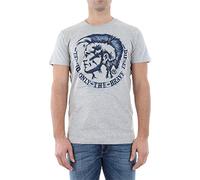 Diesel T-Diego-Fr,Men's Shirt, Grey,XXL