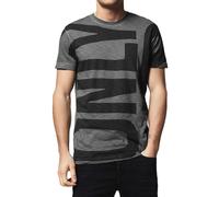 Diesel T-Diego-MH Men's T-Shirt Round Neck Short Sleeve Gray