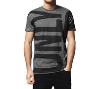 Diesel T-Diego-MH Men's T-Shirt Round Neck Short Sleeve Gray