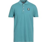 Diesel T-Harry Blue Zip Closure Polo Shirt - XL