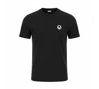 DIESEL T-Just 8-3 Men T-Shirt L Black Crew Neck Cotton Short Sleeved