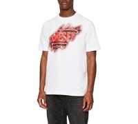 DIESEL T JUST E43 Mens T Shirts Short Sleeved Crew Neck Casual Summer Cotton Tee