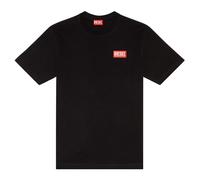 DIESEL T-JUST-NLabel Mens T Shirts 100% Cotton Short Sleeve Plain Crew Neck Tops