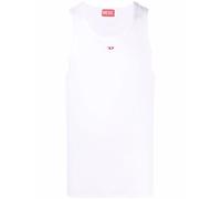 Diesel T-Lifty-D logo-embroidered tank top - White L-XL-XXL
