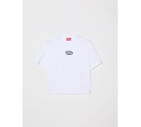 Diesel Kids J02428 Short Sleeve T-shirt White 14 Years Kids
