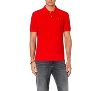 Diesel T-Smith-Div-New D Logo Racing Polo Shirt - Red - L