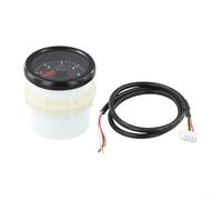 Diesel Tachometer 0-6000 RPM Motor Meter for Tractor and Excavator - Robust Electrical Gauge Dashboard Display 52mm Size