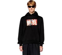 Diesel Torn Modern Hoodie - Black - M