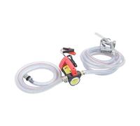 Diesel Transfer Pump, 12V 9.9GPM Electric Fuel Transfer Pump Kit, 45L/Min Electric Diesel Transfer Pump with 2M Inlet Hose and 4M Outlet Hose