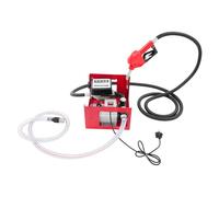 Diesel Transfer Pump 230V 550W 60L/min Electric Fuel Pump Complete Set | High Flow Self Priming Fuel Transfer Pump with Flow Meter Automatic Shut Off Nozzle and Outlet Hose for Farm Workshop
