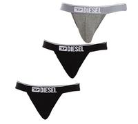 Diesel Mens Pack-3 Breathable fabric jockstrap 00SH9I-0GDAC man - Multicolour - Size Medium