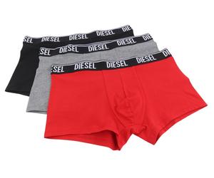 DIESEL UMBX-Shawnthreepack-RG Men Underwear L Elastic Waist Trunks Boxer 3PC