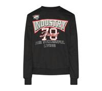 Diesel Unisex Adult Industry 78 Logo Sweatshirt - Black - S - Black - 60% Cotton/40% Polyester