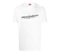 Diesel Unisex Adult Industry Denim Division Logo T-Shirt SY947