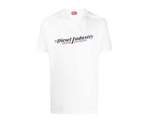 Diesel Unisex Adult Industry Denim Division Logo T-Shirt SY983