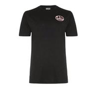 Diesel Unisex Adult Logo T-Shirt - Black - S - Black - 100% Cotton
