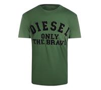 Diesel Unisex Adult Only The Brave T-Shirt Green SY1157