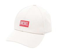 Diesel Unisex Adult Patch Logo Baseball Cap (White) - Size Small