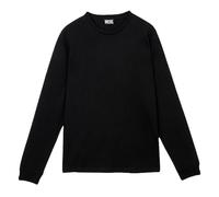 Diesel Unisex Adult T-Diego Long-Sleeved T-Shirt - Black - M - Black - 100% Cotton