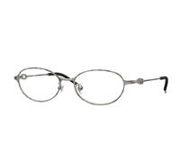 DIESEL Unisex DIESEL DL5004D 1028 Optical frames Metal Silver Round Normal