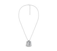 Diesel Unisex Silver-Tone Stainless Steel Necklace, DX1735040