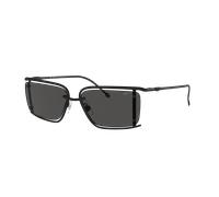 Diesel Unisex Sunglass DL1002 - Frame color: Matte Black, Lens color: Dark Grey