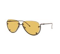 Diesel Unisex Sunglass DL1003 - Frame color: Shiny Antique Copper, Lens color: Green