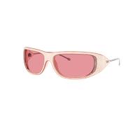 Diesel Unisex Sunglass DL3001 - Frame color: Rusty Orange Beige, Lens color: Pink Mirror Silver