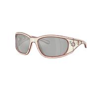 Diesel Unisex Sunglass DL3012U - Frame color: White/Red, Lens color: Mirror Silver
