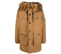 Diesel W-Jorg-Nw hooded parka coat - Neutrals M