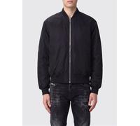 DIESEL W-Type-D1-Sl Embroidered Oval D Logo Bomber Jacket in Recycled Nylon - Size: 52 - male