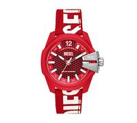 Diesel DZ4619 Baby Chief Red Resin Strap Watch - W11272