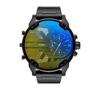 Diesel Mr. Daddy 2.0 Two-Hand Black-Tone Stainless Steel Watch DZ7460
