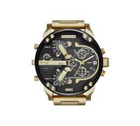 Diesel Watch for Men Mr. Daddy 2.0, Multifunction Movement, 57 mm Gold Stainless Steel Case with a Stainless Steel Strap, DZ7333