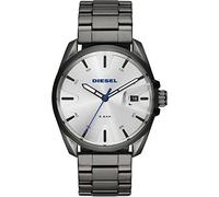 Diesel Watch for Men Ms9 Nsbb, Three Hand Date Movement, 42 mm Gunmetal Stainless Steel Case with a Stainless Steel Strap, DZ1864