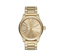 Diesel Watch for Men Rasp, Three Hand Movement, 46 mm Gold Stainless Steel Case with a Stainless Steel Strap, DZ1761