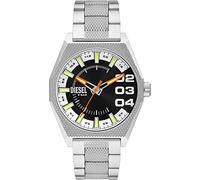Diesel Watch for Men Scraper Quartz/3 Hand movement 43mm case size with a Stainless Steel strap DZ2172
