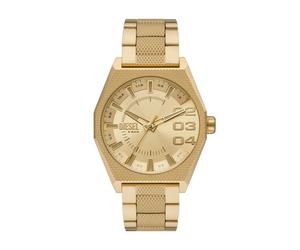 Diesel Watches Diesel Gents Scraper Yellow Gold Tone Stainless Steel Watch