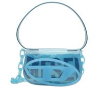 Diesel Women's 1DR Logo Perspex Handbag Blue