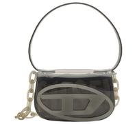 Diesel Women's 1DR Logo Perspex Handbag Grey