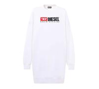 Diesel Womens D-Robbie-Div Oversized Sweatshirt in White Cotton - Size X-Small
