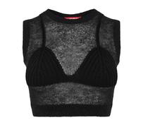Diesel Womens/Ladies Arstica Knitted Crop Top GT20104
